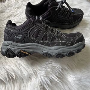 Skechers Uno SR Deloney Work Shoes Comp Toe Black 108101W Women 8.5 NWB Skechers | Shoes | Skechers Uno Sr Deloney Work Shoes Comp  main image 2